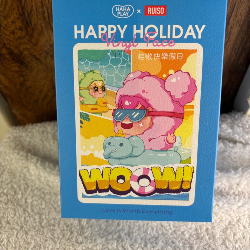 Woow Happy Holiday Plush Pendant Blind Box Sealed New in Box